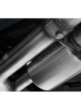 MBRP 3" T304 Stainless Steel Cat-Back Quad Split Rear w/ Carbon Fiber Tips Ford Mustang GT 5.0L 2024+                                     - S72553CF - Image 3