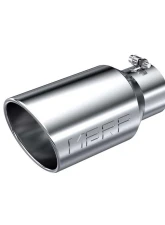 MBRP T304 Stainless Steel 6" O.D. Angled Rolled End 4" Inlet 12" Length Exhaust Tips                                     - T5073 - Image 2