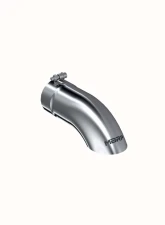 MBRP T304 Stainless Steel 4" O.D. Turn Down 4" Inlet 12" Length Exhaust Tips                                     - T5081 - Image 2