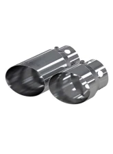 MBRP T304 Stainless Steel 4" Inlet 5" Tip Cover Set-6 3/4" And 9 3/4" Length Exhaust Tip                                     - T5111 - Image 2