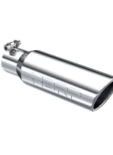 MBRP T304 Stainless Steel 3.5" O.D. Angled Rolled End 2.5" Inlet 12" Length Exhaust Tip                                     - T5113 - Image 2