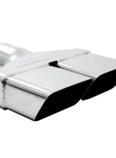 MBRP T304 Stainless Steel 8 x 2.5" ID Rectangle 2.5" O.D. Inlet 8 1/4" Length Exhaust Tip                                     - T5118 - Image 2