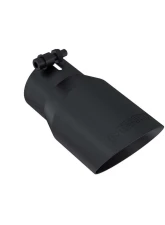 MBRP Black Coated 4" O.D. Dual Wall Angled, 3" Inlet, 8" Length Exhaust Tip                                     - T5122BLK - Image 2
