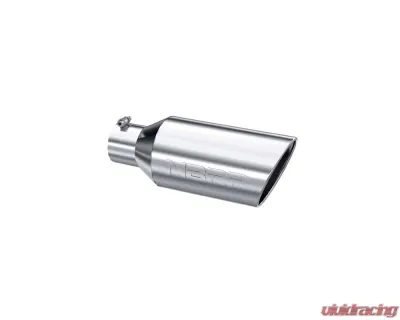 MBRP T304 Stainless Steel 7" O.D. Rolled End 4" Inlet 18" Length Exhaust Tips - T5126