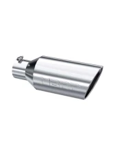 MBRP T304 Stainless Steel 7" O.D. Rolled End 4" Inlet 18" Length Exhaust Tips                                     - T5126 - Image 2