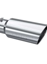 MBRP T304 Stainless Steel 7" O.D. Rolled End 5" Inlet 18" Length Exhaust Tip                                     - T5127 - Image 2