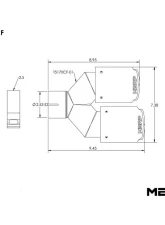 MBRP Exhaust Tail Pipe Tip                                     - T5170CF - Image 3