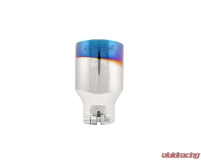 MBRP T304 Stainless Steel Burnt End Tip Pro Series 2.5" ID 4" OD Single Wall Angle Cut 6.5" Length - T5176BE