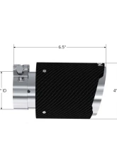 MBRP Exhaust Tail Pipe Tip                                     - T5176CF - Image 4