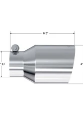 MBRP Exhaust Tail Pipe Tip                                     - T5176 - Image 4