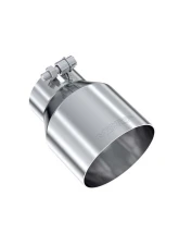MBRP 3" ID 4.5" OD Out 6.13" Length Angle Cut Single Wall Exhaust Tip                                     - T5180 - Image 2