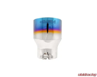 MBRP T304 Stainless Steel Burnt End Tip 3" inlet 4.5" OD Out 6.13" Length Angle Cut - T5180BE