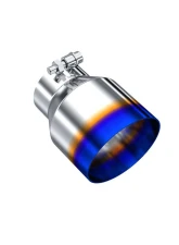 MBRP T304 Stainless Steel Burnt End Tip 3" inlet 4.5" OD Out 6.13" Length Angle Cut                                     - T5180BE - Image 4