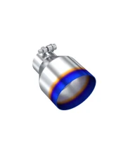 MBRP Exhaust Tip. 4.5in. OD Out. 2.5in. ID. 6.5in Length. Single Wall. BE T304                                     - T5191BE - Image 2