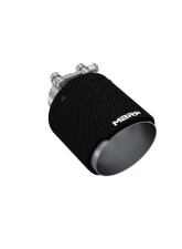 MBRP Exhaust Tip. 4.5in. OD Out. 2.5in. ID. 6.5in Length. Dual Wall. CF T304                                     - T5191CF - Image 2