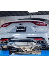 MBRP Carbon Fiber Bezel Kit Quad Tip Kia Stinger GT 2018-2023                                     - T5195CF - Image 5