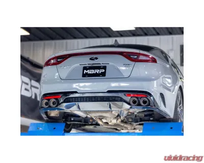 MBRP Carbon Fiber Bezel Kit Quad Tip Kia Stinger GT 2018-2023 - T5195CF