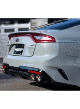 MBRP Carbon Fiber Bezel Kit Quad Tip Kia Stinger GT 2018-2023                                     - T5195CF - Image 3