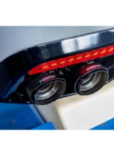 MBRP Carbon Fiber Bezel Kit Quad Tip Kia Stinger GT 2018-2023                                     - T5195CF - Image 2