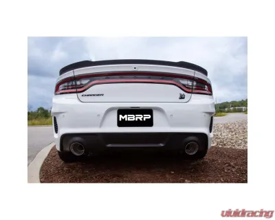 MBRP 3" ID 5" OD Out 8" Length Angle Cut Dual Wall T304 Stainless Steel Tips (Pairs) Dodge Durango 2018+ - T5197