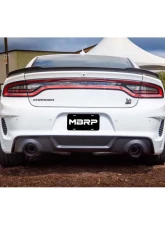 MBRP 3" ID 5" OD Out, 8" Length Black-Coated Angle Cut Dual Wall Tips (Pairs) Dodge Durango 2018+                                     - T5197BLK - Image 5