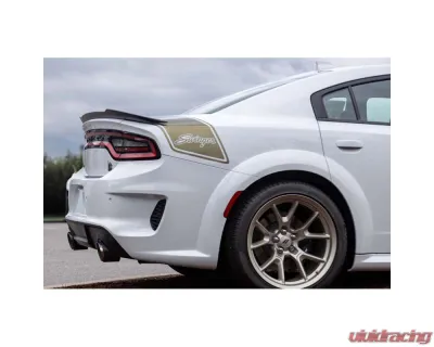 MBRP 3" ID 5" OD Out 8" Length Angle Cut Dual Wall Carbon Fiber Tips (Pairs) Dodge Durango 2018+ - T5197CF