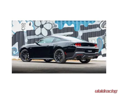 MBRP 4" Black-Coated Quad Tip Cover Kit Ford Mustang 2015+ - T5198BLK