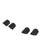 MBRP 4" Black-Coated Quad Tip Cover Kit Ford Mustang 2015+                                     - T5198BLK - Image 4