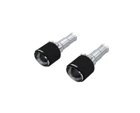 MBRP Exhaust MBRP Tip Set, 5in OD Dual Wall Angle Cut, T304, CF. Outer Ram 1500 5.7L Hemi 2019-2024