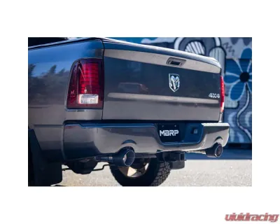 MBRP Exhaust MBRP Tip Set, 5in OD Dual Wall Angle Cut, T304, CF. Outer Dodge 1500 5.7L Hemi 2009-2010 - T5200CF