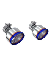 MBRP Exhaust Tip, 5in OD Out, 2.125in ID, 7.25in Length, Single Wall, BE T304                                     - T5202BE - Image 2
