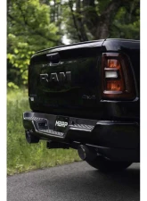MBRP Exhaust MBRP Tip Set, 5in OD Dual Wall Angle Cut, CF. Outer Ram 1500, 3.0L SST 2025-2025                                     - T5204CF - Image 2