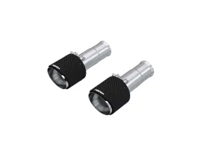 MBRP Exhaust MBRP Tip Set, 5in OD Dual Wall Angle Cut, CF. Outer Ram 1500, 3.0L SST 2025-2025