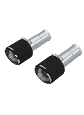 MBRP Exhaust MBRP Tip Set, 5in OD Dual Wall Angle Cut, CF. Outer Ram 1500, 3.0L SST 2025-2025                                     - T5204CF - Image 4