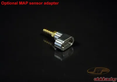 JM Fabrications Oem Map Sensor Mount V2 Billet Intake Manifold With Port Injection Stock TB Flange Mazda Speed 3/6 - MZS-INTA-01-STK-MAP