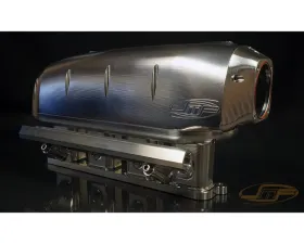 JM Fabrications Billet Intake Manifold Bosch 80/82mm DBW TB Flange Ford Ecoboost Mustang 2015+