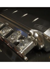 JM Fabrications Billet Intake Manifold Stock TB Flange w/ Port Injection Ford Ecoboost Mustang 2015+                                     - EBM-INTA-01-STK - Image 2