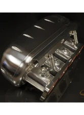 JM Fabrications Billet Intake Manifold Stock TB Flange w/ Port Injection Ford Ecoboost Mustang 2015+                                     - EBM-INTA-01-STK - Image 3