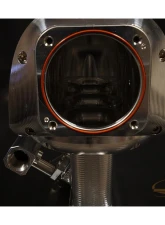 JM Fabrications Billet Intake Manifold Stock TB Flange w/ Port Injection Ford Ecoboost Mustang 2015+                                     - EBM-INTA-01-STK - Image 4