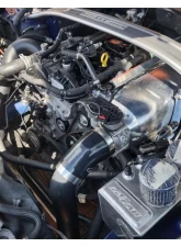 JM Fabrications Billet Intake Manifold Stock TB Flange w/ Port Injection Ford Ecoboost Mustang 2015+                                     - EBM-INTA-01-STK - Image 6