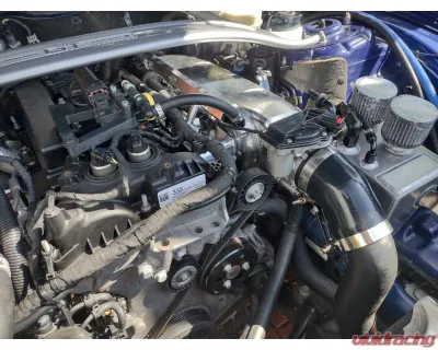 JM Fabrications Billet Intake Manifold Stock TB Flange w/ Port Injection Ford Ecoboost Mustang 2015+ - EBM-INTA-01-STK