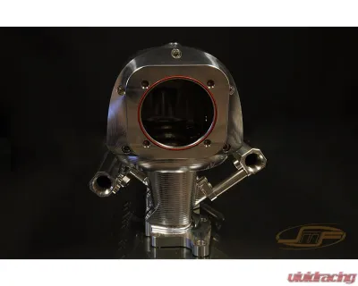JM Fabrications "Drag Version" Billet Intake Manifold Bosch 80mm DBW TB Flange w/ TPI EVO 7 | 8 | 9 1997-2007 - EVO-INTA-02-BOS-TPI