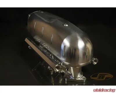 JM Fabrications "Drag Version" Billet Intake Manifold Bosch 80mm DBW TB Flange w/ TPI EVO 7 | 8 | 9 1997-2007 - EVO-INTA-02-BOS-TPI