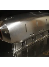 JM Fabrications 74mm Stock Bore Billet & OEM Map Sensor Adapter Intake Manifold w/ Port Injection Ford Ecoboost Mustang 2015+                                     - EBM-INTA-01-STK-MAP - Image 3