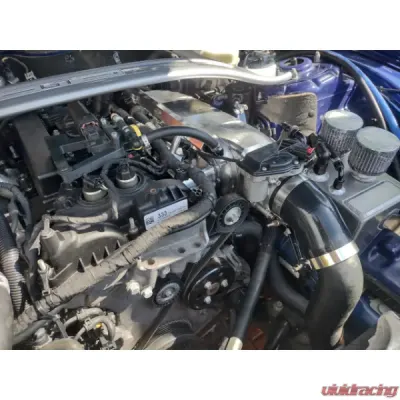 JM Fabrications 74mm Stock Bore Billet & OEM Map Sensor Adapter Intake Manifold w/ Port Injection Ford Ecoboost Mustang 2015+ - EBM-INTA-01-STK-MAP