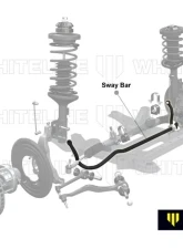 Whiteline 30mm 4 Point Adjustable Front Swaybar Fits Pontiac G8 2008-2009                                     - BHF62XZ - Image 2