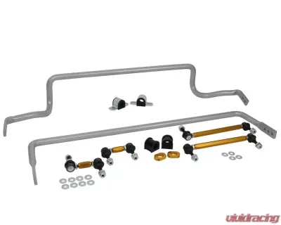 Whiteline Front And Rear Sway Bar Vehicle Kit Fits Mitsubishi Lancer 2008-2017 - BMK007