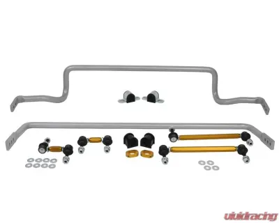 Whiteline Front And Rear Sway Bar Vehicle Kit Fits Mitsubishi Lancer 2008-2017 - BMK007