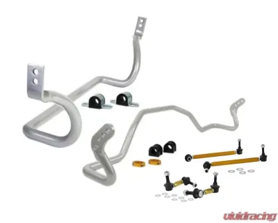 Whiteline Front And Rear Sway Bar Vehicle Kit Fits Mitsubishi Lancer 2009-2015 - BMK008