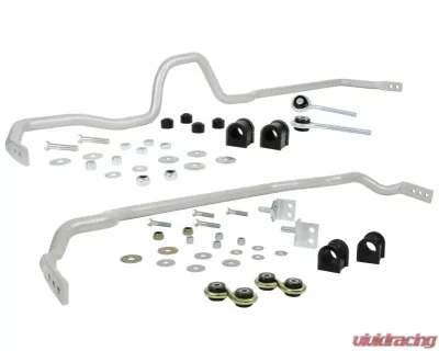 Whiteline Front And Rear Sway Bar Vehicle Kit Fits Nissan 240SX 1989-1994 - BNK004M